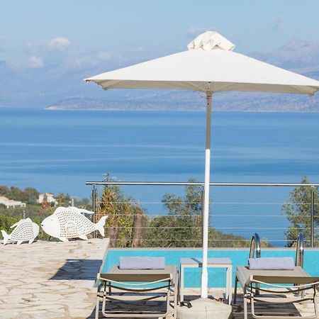 Villa Pietra Gialla By Rodostamo Collection Kassiopi Bagian luar foto